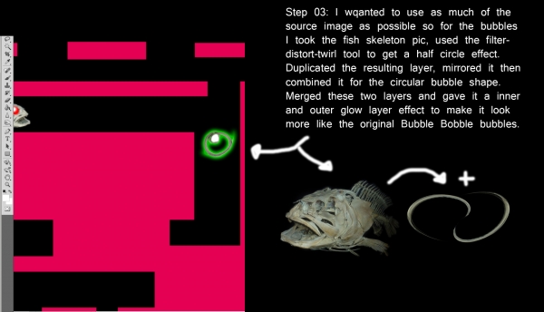 Creation of Baron Von Blubba!: Step 3